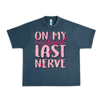 On My Husband Last Nerve Urban Heavy Tee | Teevron