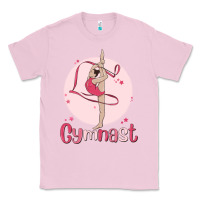 Bubblegum Pink gymnast Classic Tee - MaliasSmallBusiness