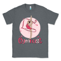 Charcoal Heather gymnast Classic Tee - MaliasSmallBusiness