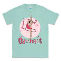 Seafoam gymnast Classic Tee - MaliasSmallBusiness