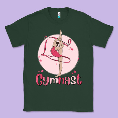 Gymnast Classic Tee Designed By Maliassmallbusiness