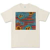 Bone sunflower gemstone serape tumbler Premium Tee - AdoDesignShop