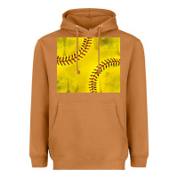 Meerkat distressed softball pattern Heavyweight Hoodie - TumblerDesignByShophia