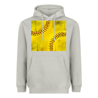Moon Dust distressed softball pattern Heavyweight Hoodie - TumblerDesignByShophia