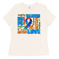Bone autism  words Ladies Tee - AdoDesignShop
