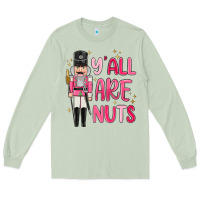 Matcha yall are nuts Long Sleeve Tee - MaliasSmallBusiness