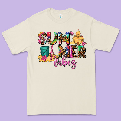 Summer Vibes Premium Tee Designed By Adodesignshop