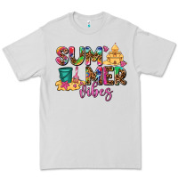 Dove Grey summer vibes Premium Tee - AdoDesignShop
