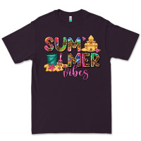 Plum summer vibes Premium Tee - AdoDesignShop