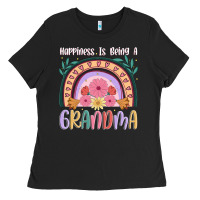 Black happiness is being a grandma Ladies Tee - JahusDesignShop