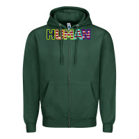 Sports Green HUMAN Zipper Hoodie - Bettercallsaul