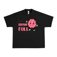 Black sorry brain full Urban Heavy Tee - MaliasSmallBusiness
