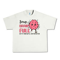 Pistachio sorry brain full Urban Heavy Tee - MaliasSmallBusiness