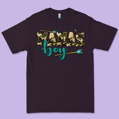 Mama's Boy Premium Tee Designed By Adodesignshop