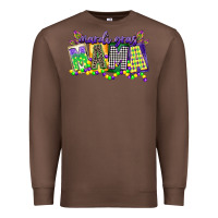Chestnut mardi gras mama Premium Sweatshirt - CowGirlArtShop