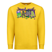 Lemon mardi gras mama Premium Sweatshirt - CowGirlArtShop