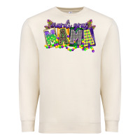 Sandshell mardi gras mama Premium Sweatshirt - CowGirlArtShop