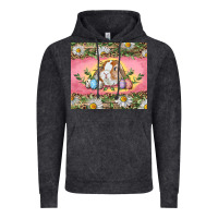 Vintage Black Easter bunny and eggs Vintage Hoodie - RanaPortraitStore