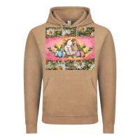 Vintage Coffee Easter bunny and eggs Vintage Hoodie - RanaPortraitStore