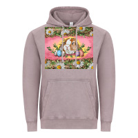 Vintage Zinc Easter bunny and eggs Vintage Hoodie - RanaPortraitStore