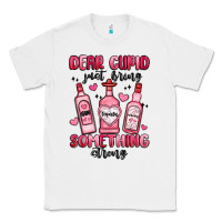 White dear cupid just bring something strong Classic Tee - MaliasSmallBusiness