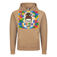 Vintage Coffee autism mom Vintage Hoodie - MaliasSmallBusiness
