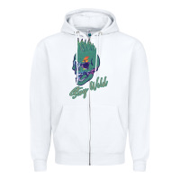 White Stay Wild Zipper Hoodie - Bettercallsaul