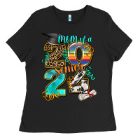 Black 2024 graduate leopard Ladies Tee - AdoDesignShop