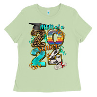 Matcha 2024 graduate leopard Ladies Tee - AdoDesignShop