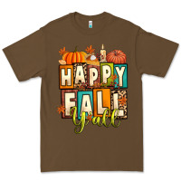 Cacao happy fall y'all Premium Tee - Artiststas