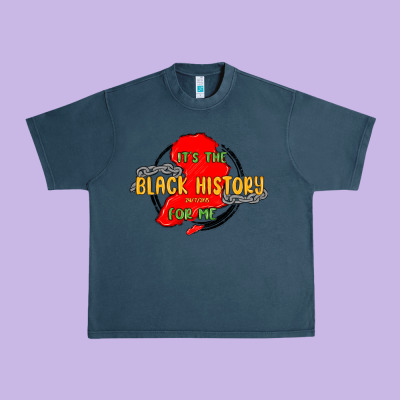 Black History Month Urban Heavy Tee Designed By Maliassmallbusiness