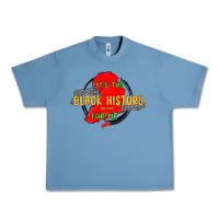 Pebble Blue black history month Urban Heavy Tee - MaliasSmallBusiness