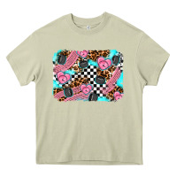 Mossy race day background Heavy Core Tee - AdoDesignShop