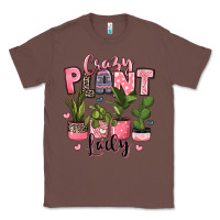 Chestnut crazy plant lady houseplants Classic Tee - JahusDesignShop