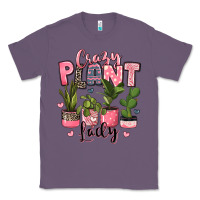 Lavender crazy plant lady houseplants Classic Tee - JahusDesignShop