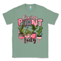 Sage crazy plant lady houseplants Classic Tee - JahusDesignShop