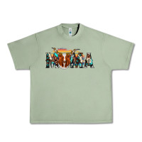 Oil Green longhorn mama Urban Heavy Tee - AdoDesignShop