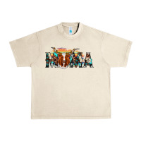 Sandshell longhorn mama Urban Heavy Tee - AdoDesignShop