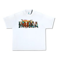 White longhorn mama Urban Heavy Tee - AdoDesignShop