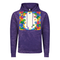 Cloud Purple autism Vintage Hoodie - MaliasSmallBusiness