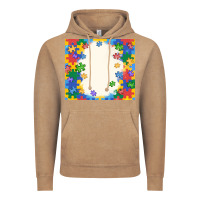 Vintage Coffee autism Vintage Hoodie - MaliasSmallBusiness