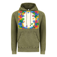 Vintage Olive autism Vintage Hoodie - MaliasSmallBusiness