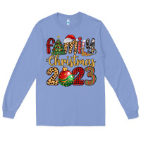 Colony Blue family christmas 2023 Long Sleeve Tee - MaliasSmallBusiness