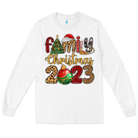 White family christmas 2023 Long Sleeve Tee - MaliasSmallBusiness
