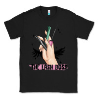 Black the lash boss Classic Tee - MaliasSmallBusiness