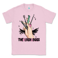 Bubblegum Pink the lash boss Classic Tee - MaliasSmallBusiness