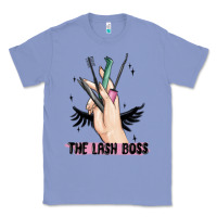 Colony Blue the lash boss Classic Tee - MaliasSmallBusiness