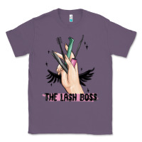 Lavender the lash boss Classic Tee - MaliasSmallBusiness