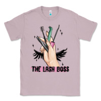 Lilac the lash boss Classic Tee - MaliasSmallBusiness
