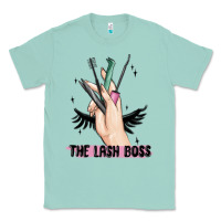Seafoam the lash boss Classic Tee - MaliasSmallBusiness